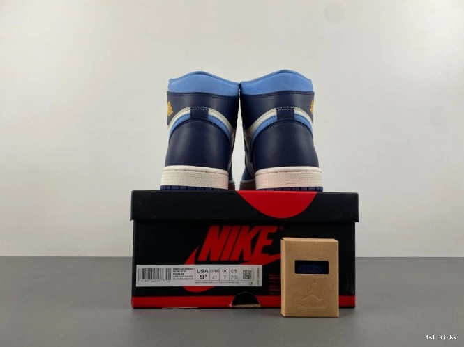 1st Kicks Shoes 1 Flight WMNS FD2596-400 First Jordan High OG Air in 0701